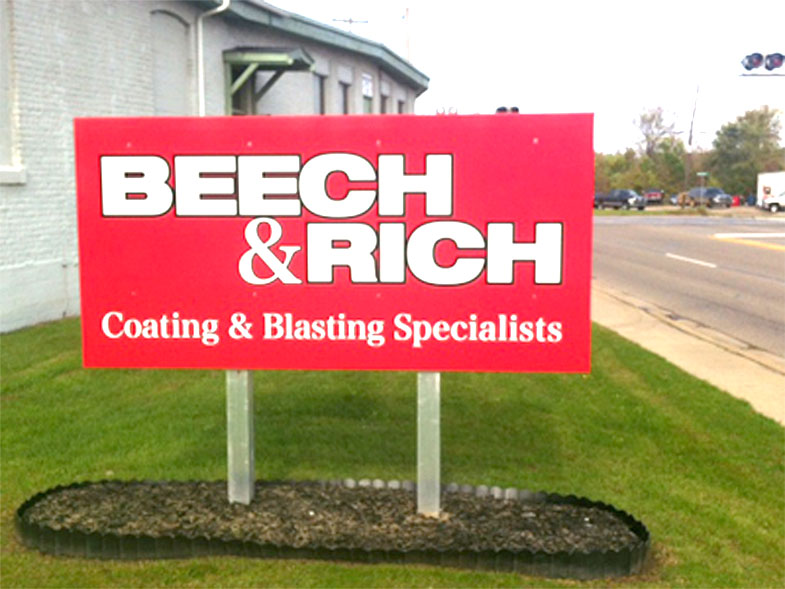 Beech & Rich Sign